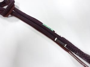 未使用品　正絹　手組帯締め